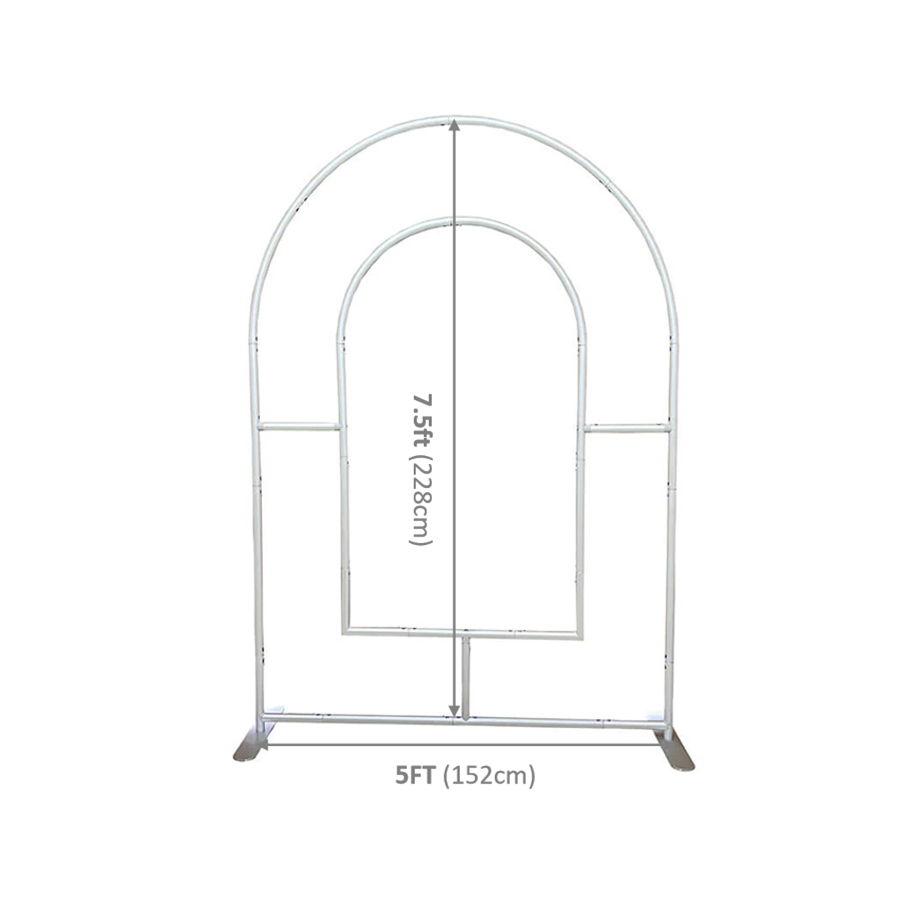 5*7.5ft Aluminum Alloy Material Open Door Arch Backdrop Stand With Cover