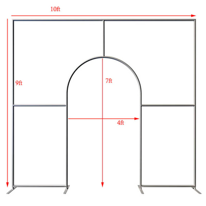 Birthday Baby Shower Wedding Party Welcome Open Arch Backdrop