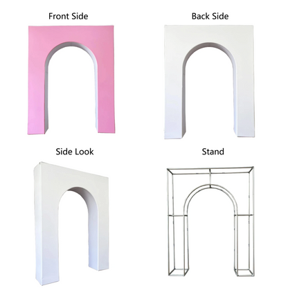 Birthday Baby Shower Wedding Party 3D Door Open Arches Backdrop Stand