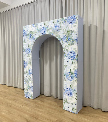 Birthday Baby Shower Wedding Party 3D Door Open Arches Backdrop Stand