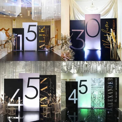 Aluminum alloy tube rectangle arch backdrop stand and cover