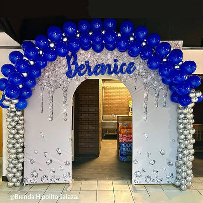 Birthday Baby Shower Wedding Party Welcome Open Arch Backdrop